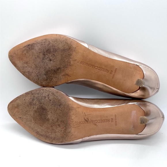 Rebecca Minkoff Brie Pointed Toe D'Orsay Pumps Heels - Picture 8 of 9